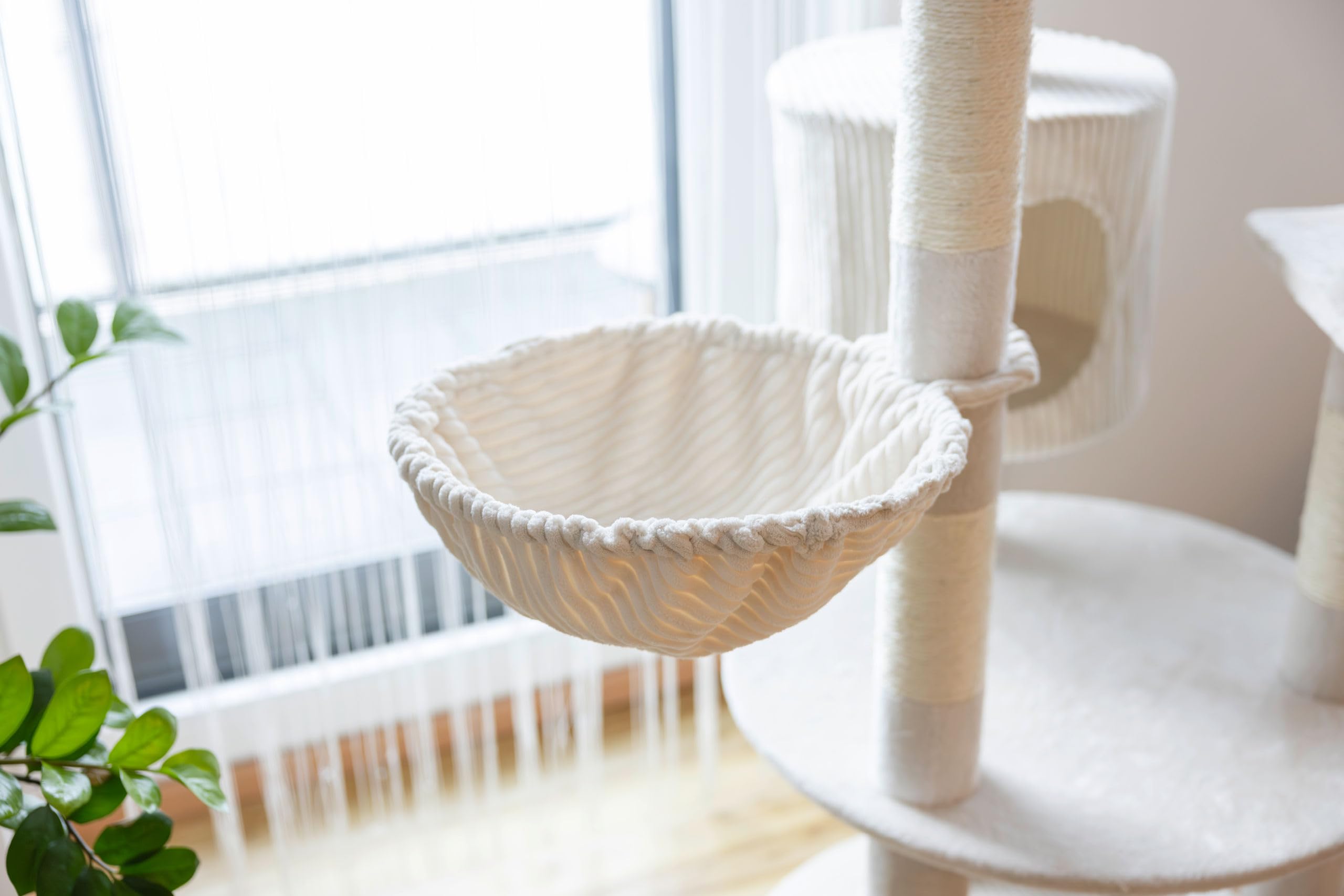kerbl-pet-kratzbaum-annika-beige-164-cm-katzenkratzbaum-aus-holz-mit-sisal image 6