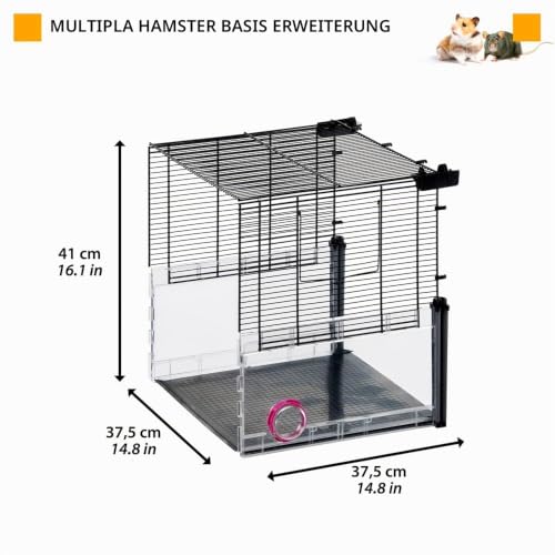 ferplast-multipla-hamster-basis-erweiterung-37-5x37-5xh41-cm-metall-recycling-ku image 5