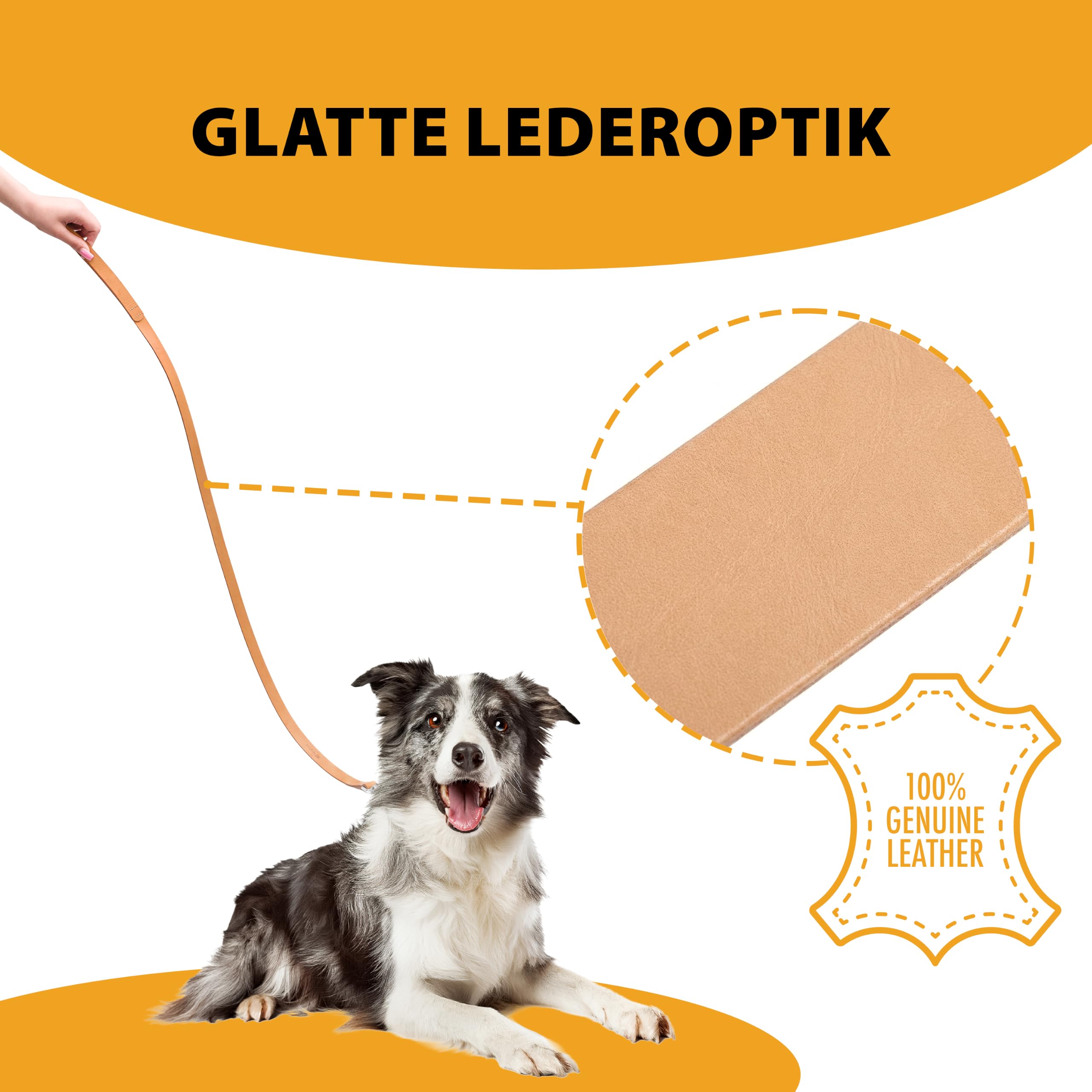ferplast-natural-hundeleine-aus-echtleder-strapazierf-hig-beige-schwarz image 5