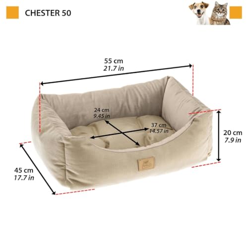 ferplast-chester-50-hunde-und-katzen-sofa-beige-55-x-45-x-h-20-cm image 6