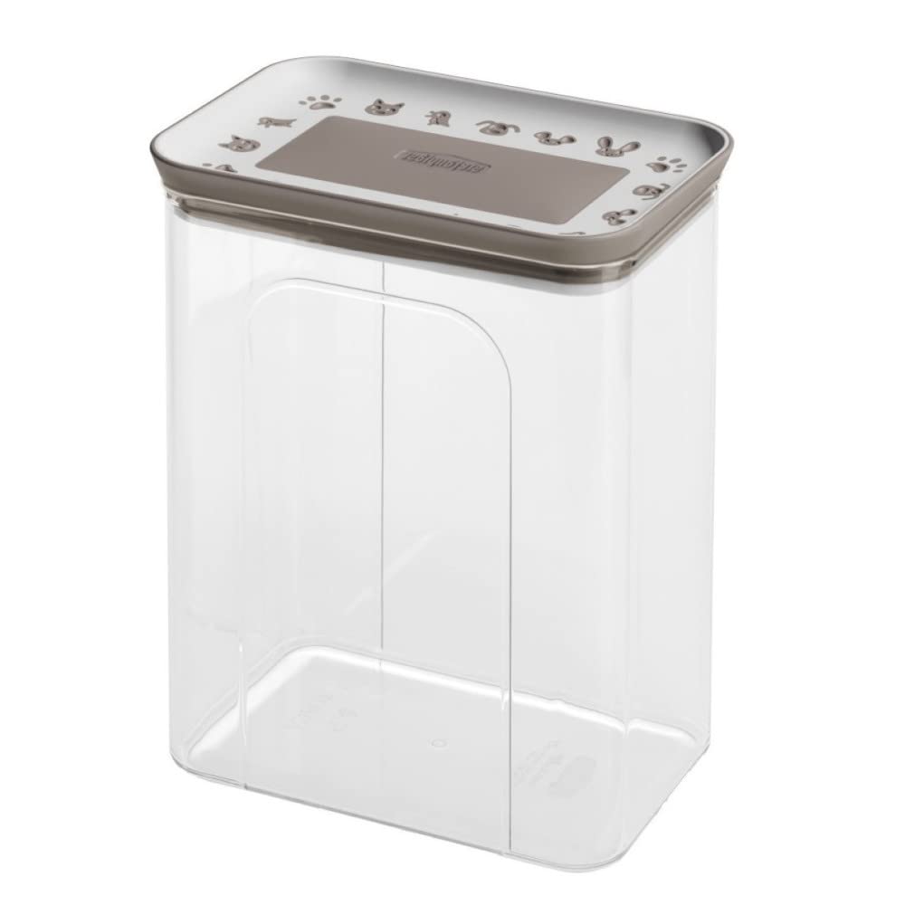 kerbl-snackbox-2-2-l-transparent-braun-15-5-x-10-x-19-5-cm image 2