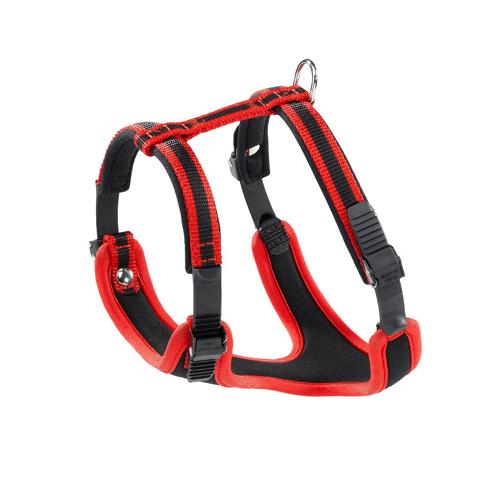 ferplast-ergocomfort-hundegeschirr-xs-rot-f-r-kleine-hunde-bis-15-kg image 1