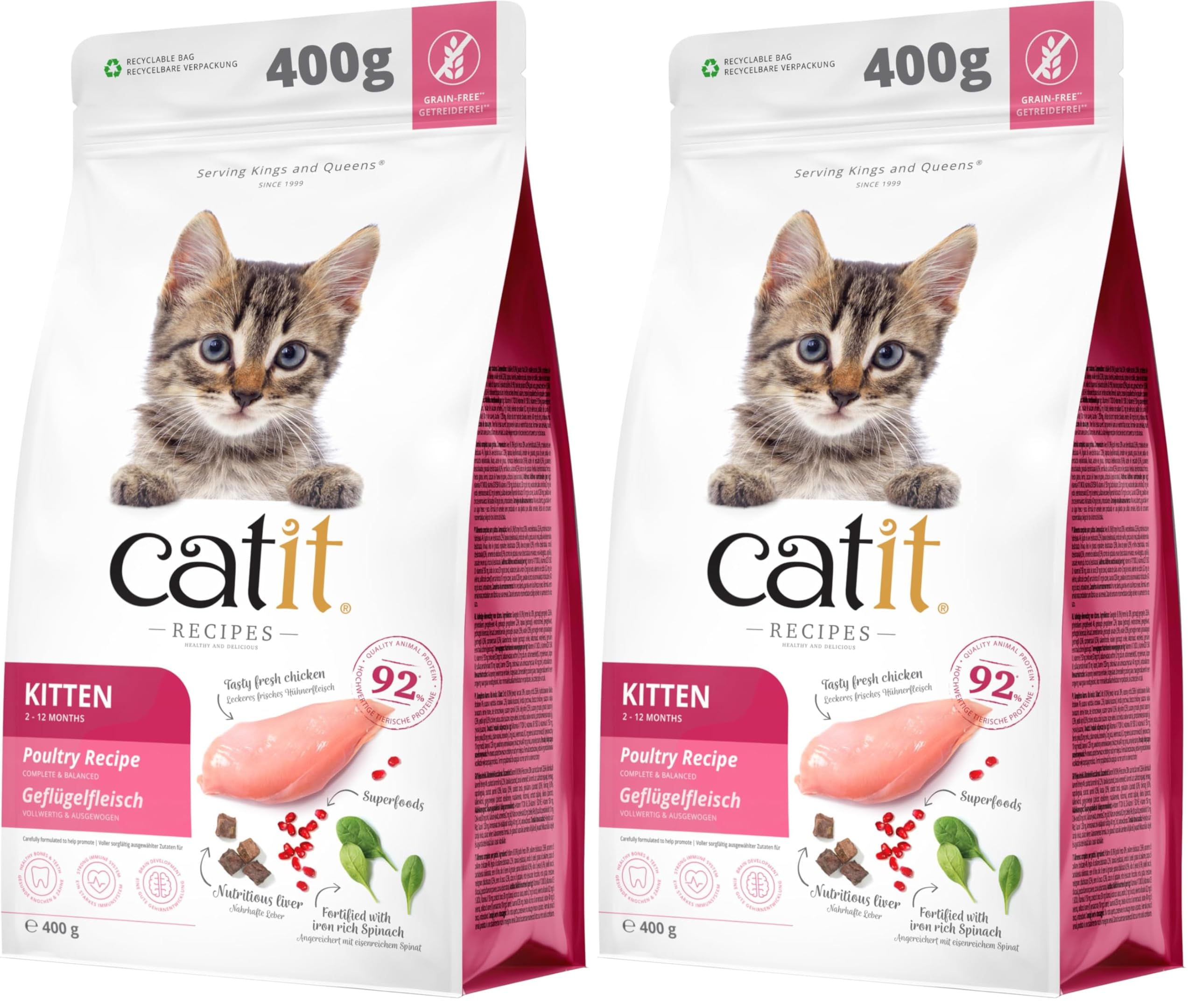catit-recipes-kitten-trockenfutter-gefl-gel-400-g-getreidefrei image 8