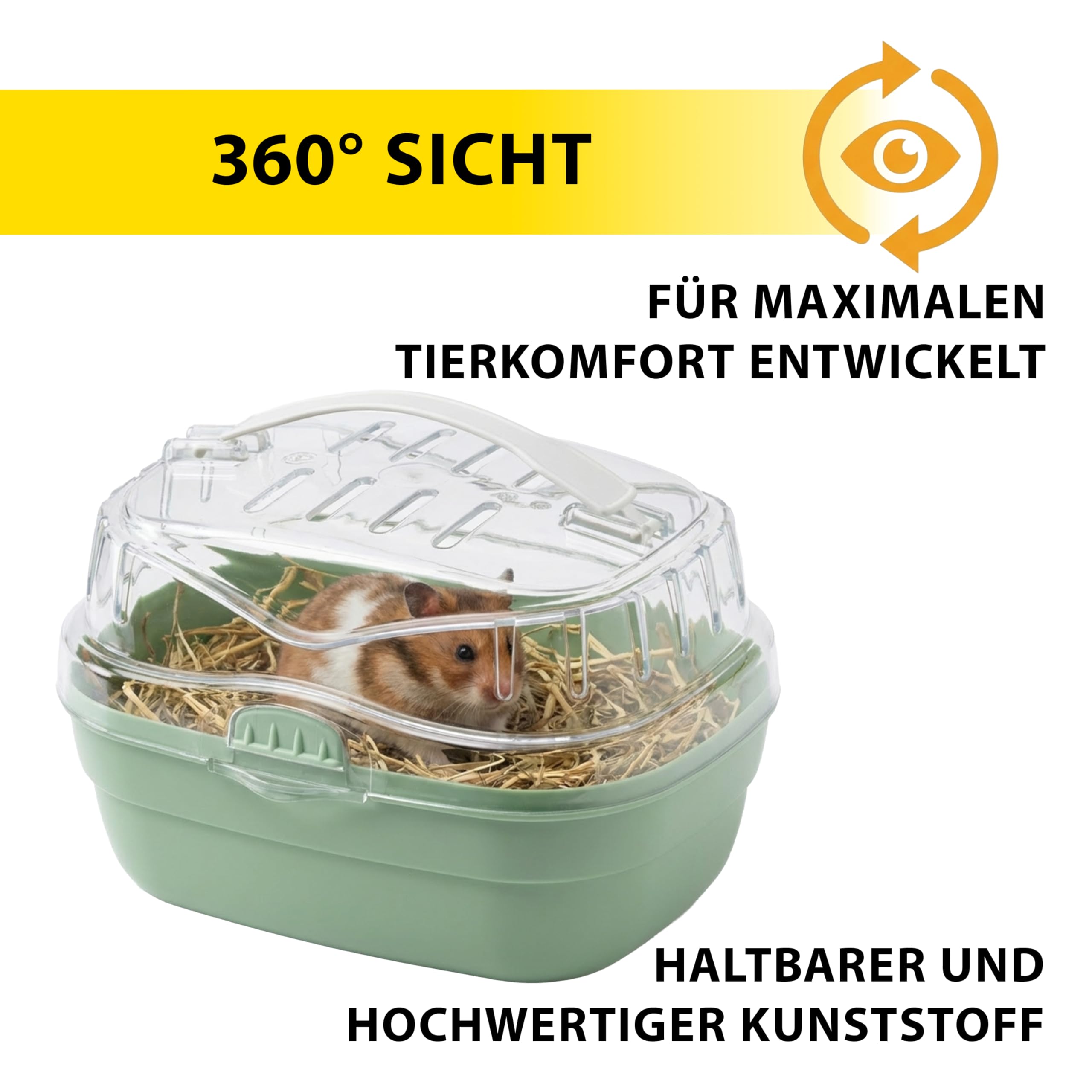 ferplast-aladino-small-transportbox-20-x-16-x-13-5-cm-gr-n-f-r-hamster image 6