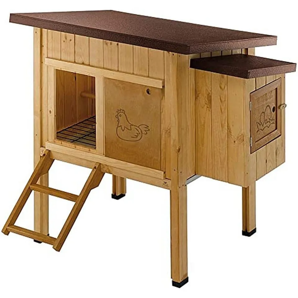 ferplast-hen-house-10-h-hnerstall-aus-fsc-holz-f-r-ca-4-h-hner-124x98x110-cm image 1