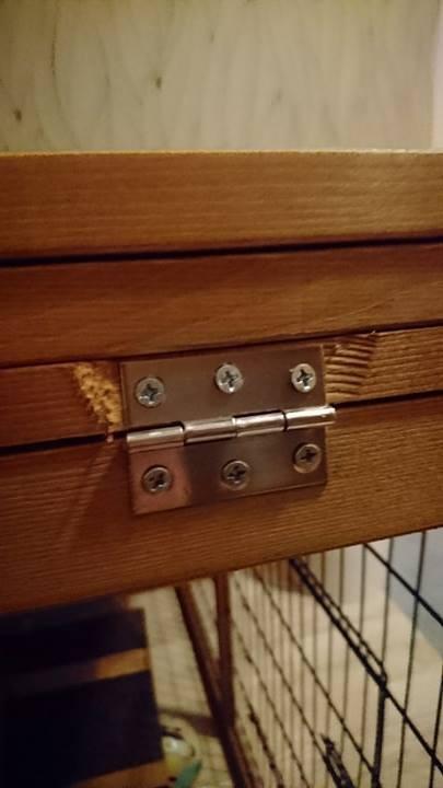 Gut gedacht, Holz etwas weich