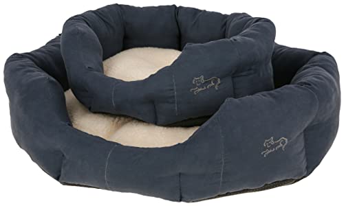 kerbl-pet-kuschelbett-angi-45-x-41-cm-blau-h-hle-mit-wendekissen image 5