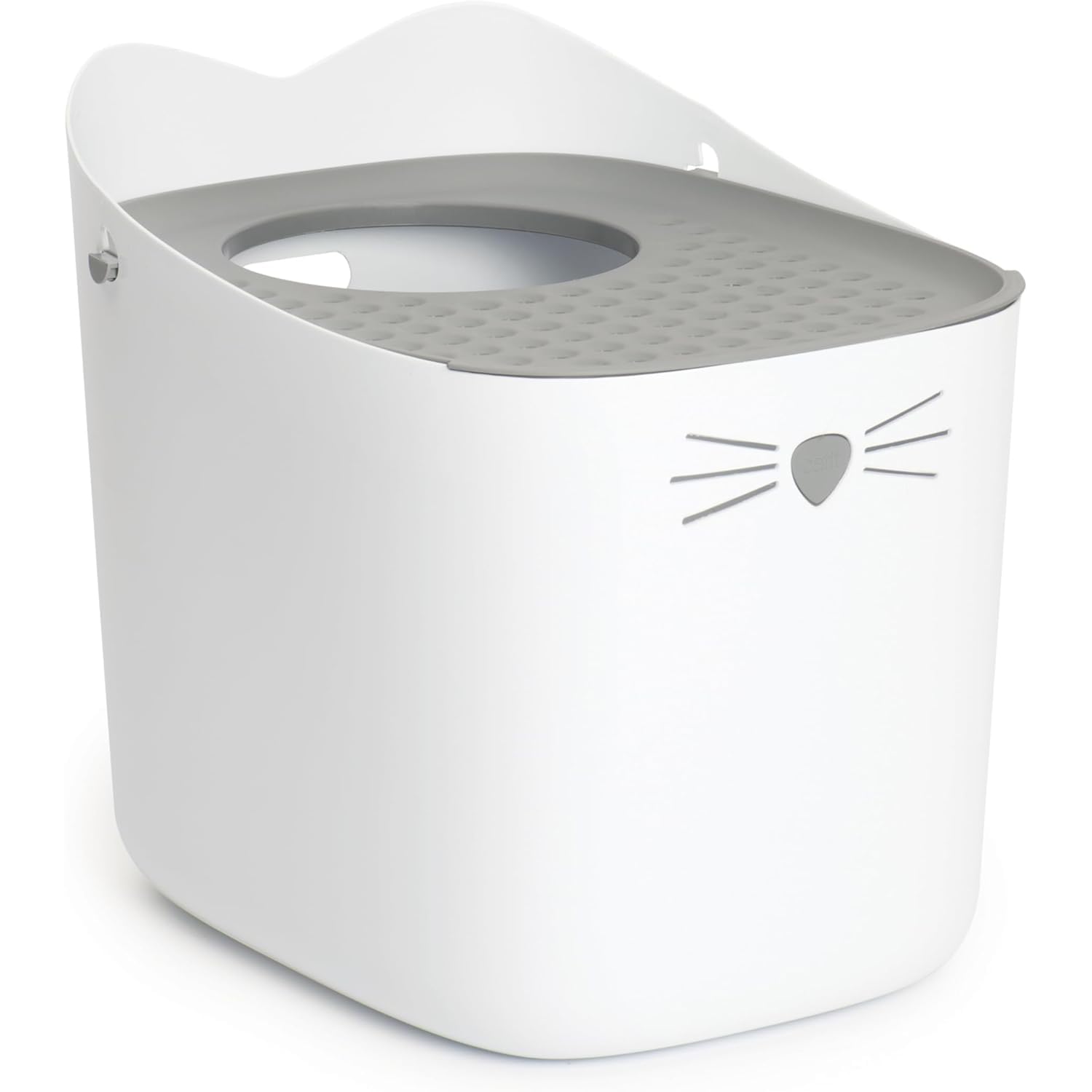 catit-pixi-katzentoilette-top-entry-grau image 2