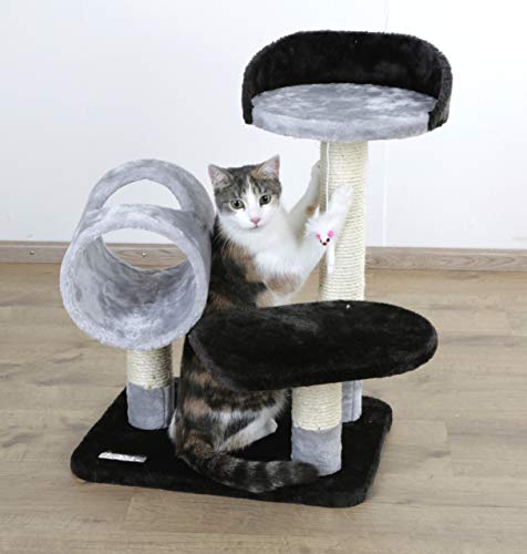 kerbl-pet-kratzbaum-moon-46x36x62-cm-grau-schwarz-f-r-kitten image 5