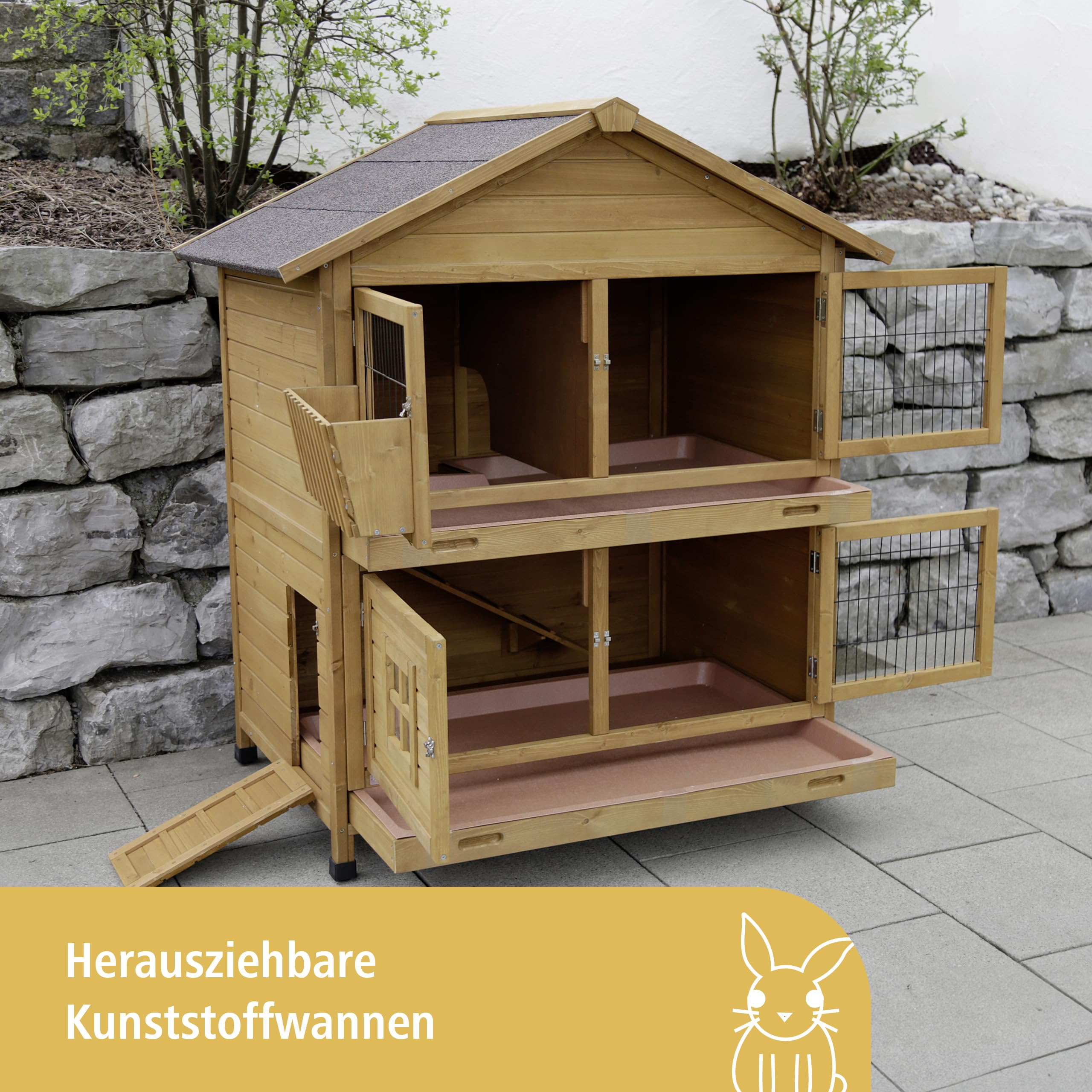 kerbl-nagerstall-s-dtirol-81725-holz-125-x-87-x-142-cm-2-ebenen image 6