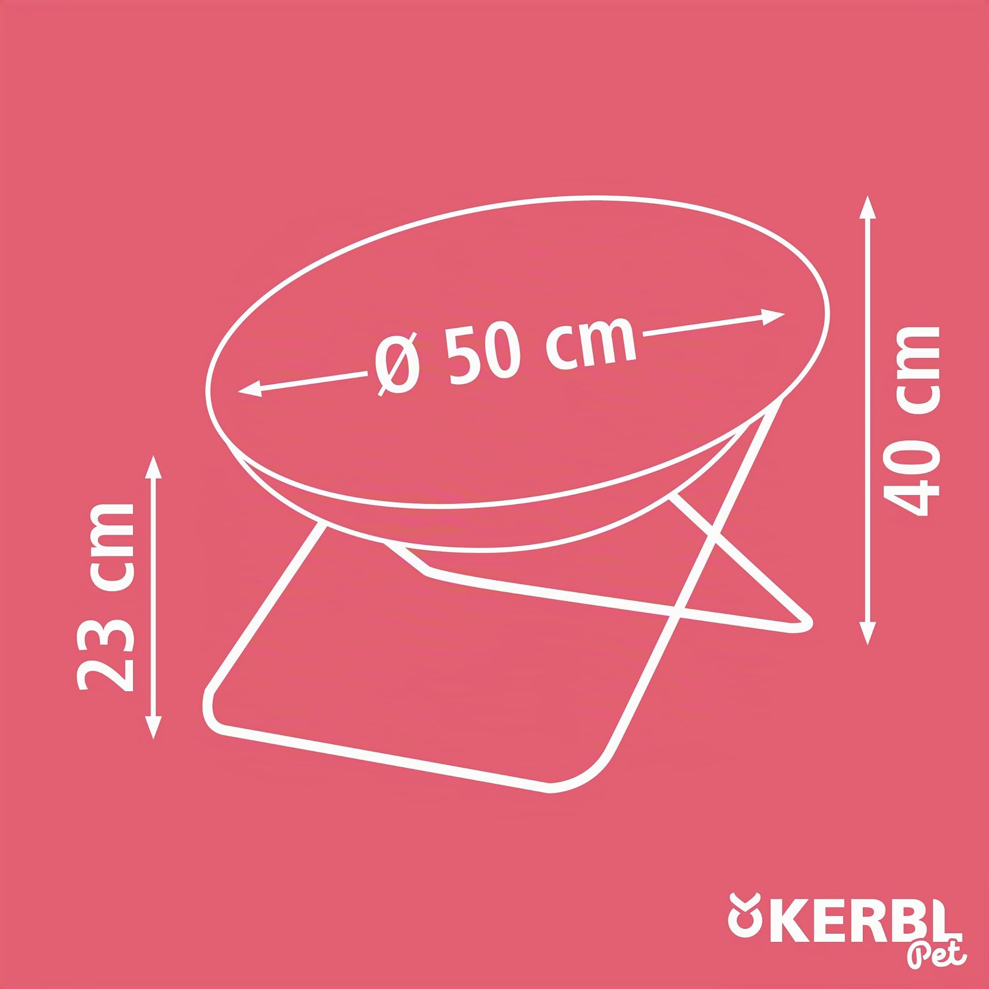 kerbl-pet-liegemulde-sharon-katzenliege-braun-50-cm-h-40-cm image 3