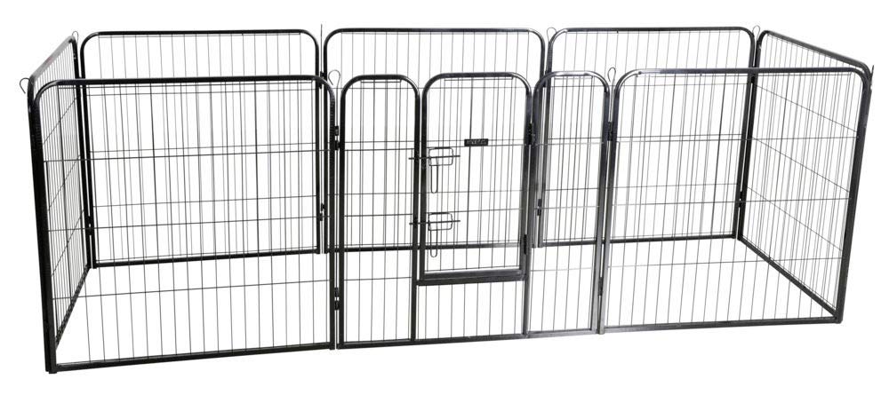 kerbl-80577-hunde-und-welpengehege-80x77-cm-8-elemente-mit-t-r image 4