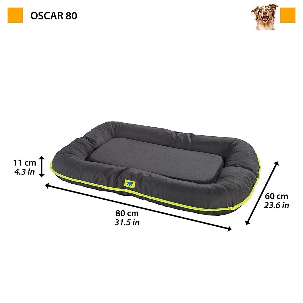 ferplast-oscar-hundekissen-80-x-60-x-11-cm-schwarz-wasserdicht image 2