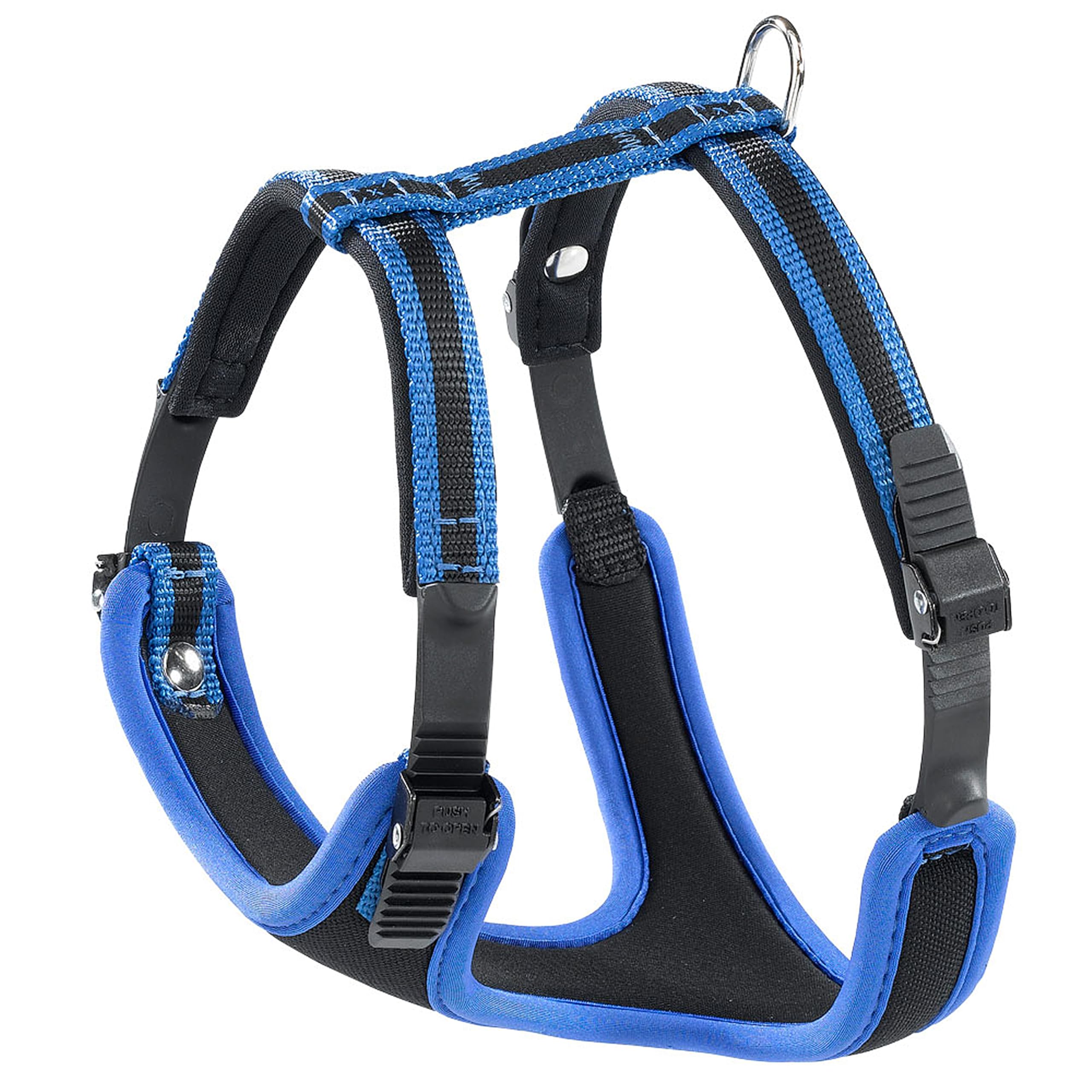ferplast-hundegeschirr-ergocomfort-xs-blau-verstellbar-f-r-kleine-hunde-bis-15-k image 8