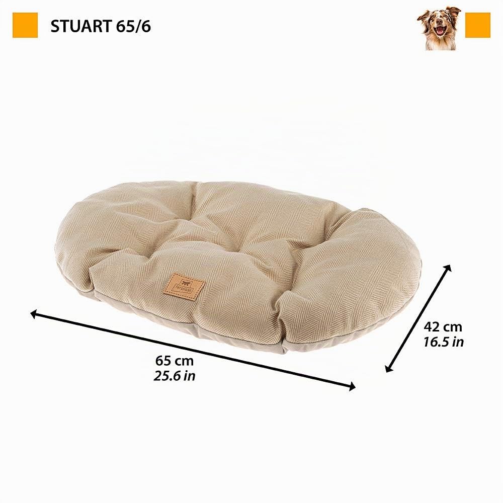 ferplast-stuart-65-6-hunde-und-katzenkissen-double-face-beige-65-x-42-cm image 2