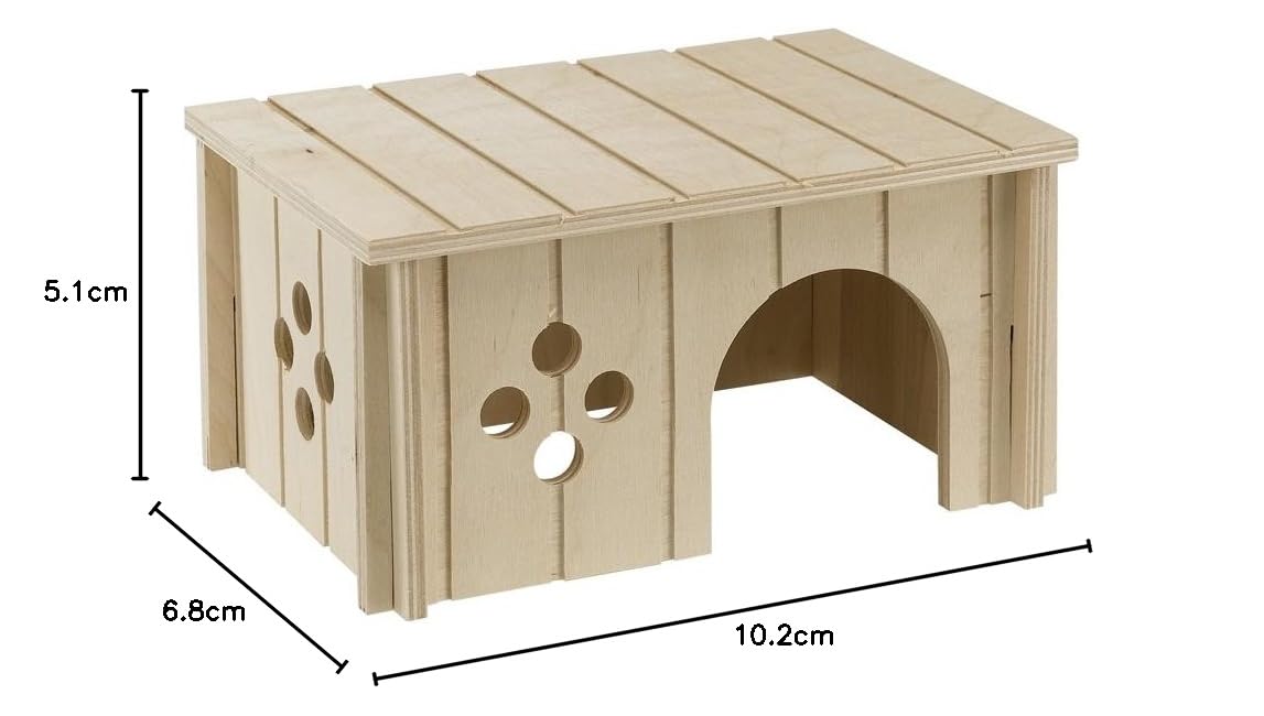 ferplast-sin-4645-kleintierhaus-gr-e-m-aus-holz-26-x-17-3-x-h-13-cm image 3