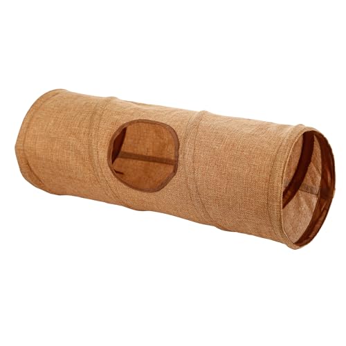 kerbl-pet-nagertunnel-spieltunnel-leinen-braun-50-cm-x-18-cm-3-eing-nge image 5