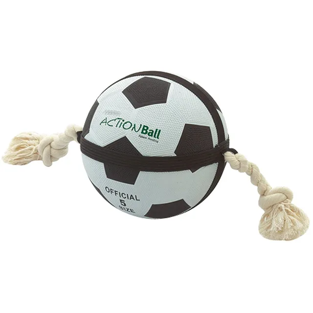 karlie-action-ball-fu-und-basketball-22-cm-schwarz-wei image 1