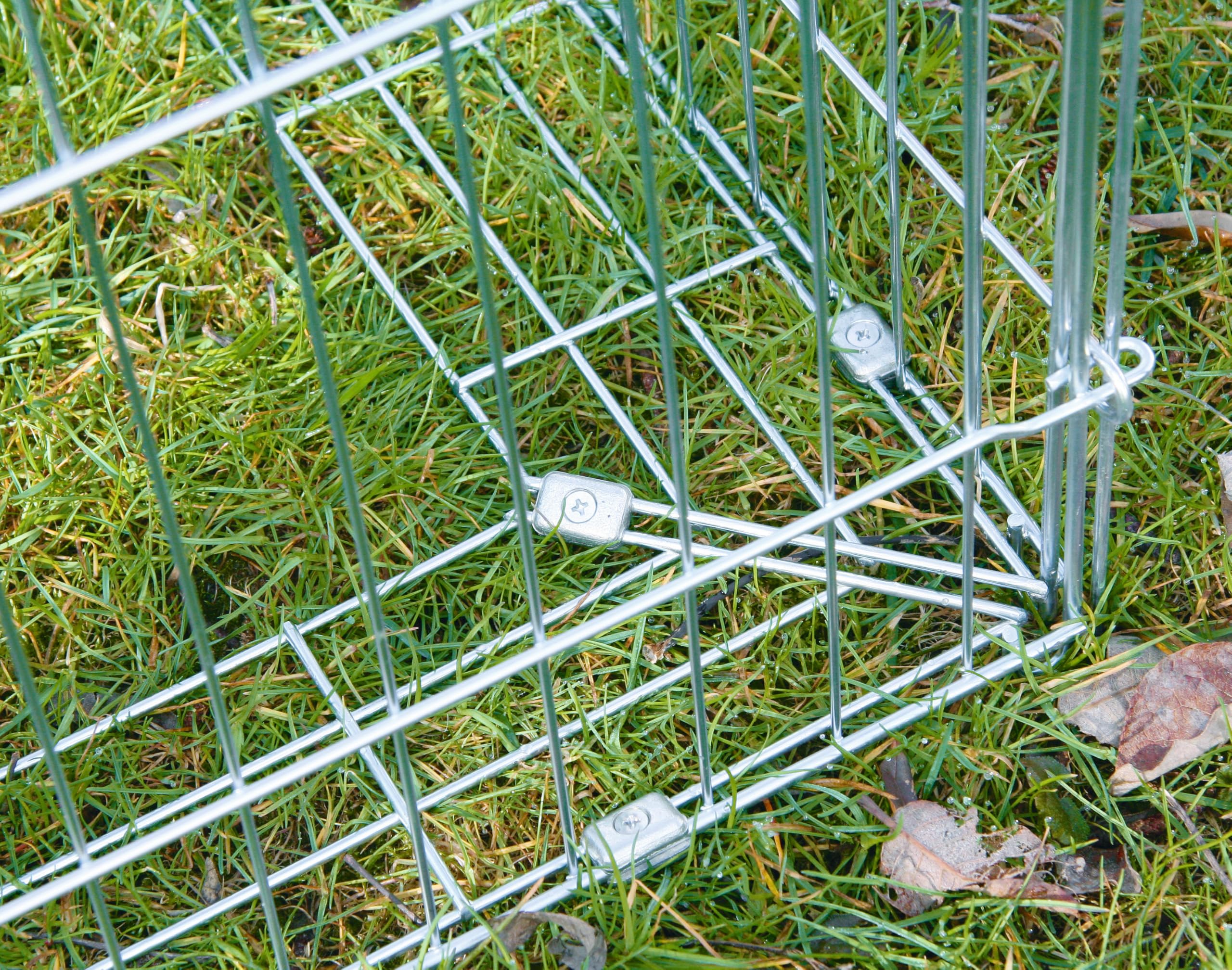 kerbl-pet-freilaufgehege-180x90x75-cm-verzinkt-mit-spitzdach-und-sonnenschutz image 3