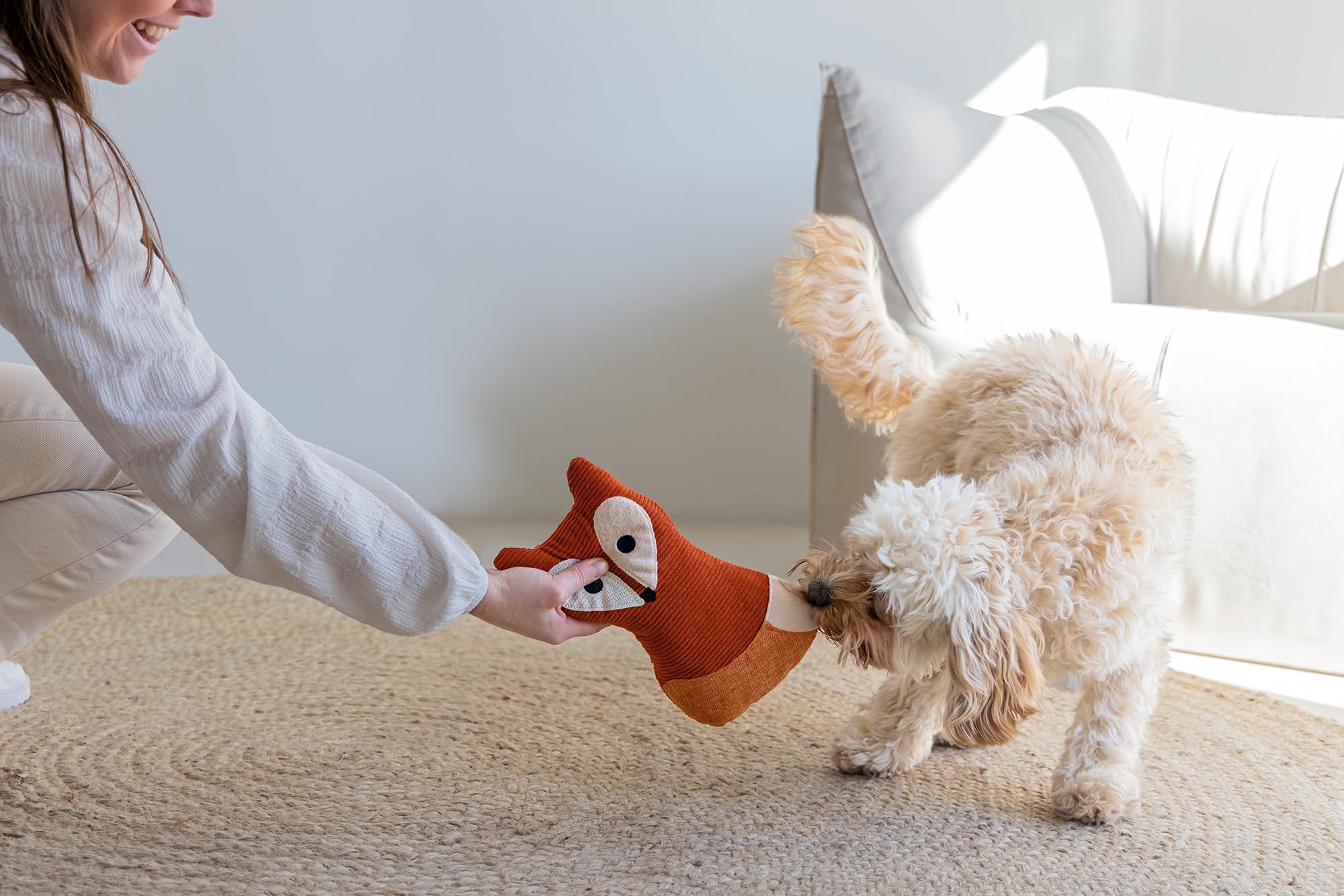 designed-by-lotte-karlie-hundespielzeug-fuchs-vido-l-25-5-cm-orange image 5