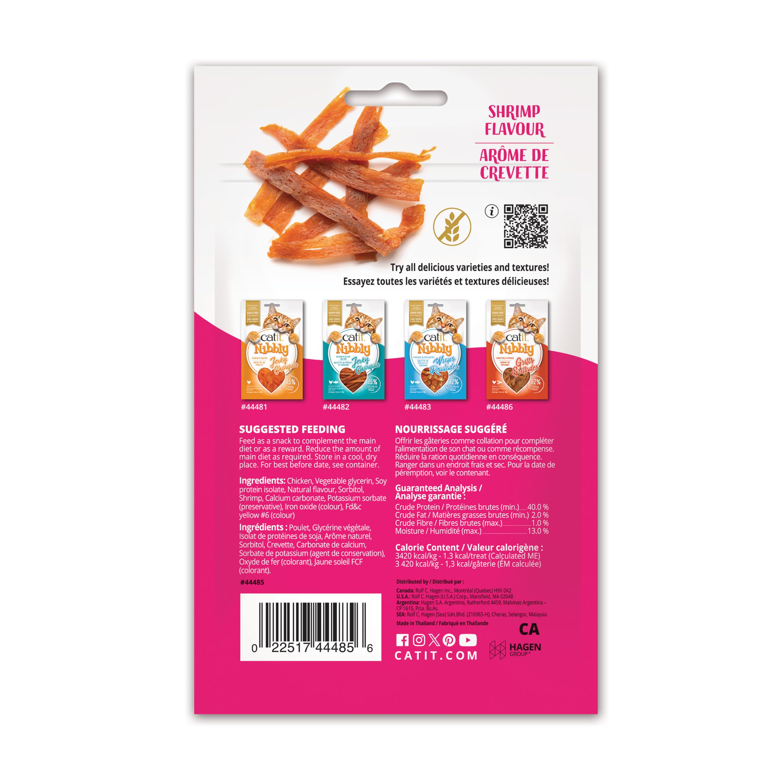 catit-nibbly-grills-kaustreifen-huhn-garnelen-f-r-katzen-30-g image 2