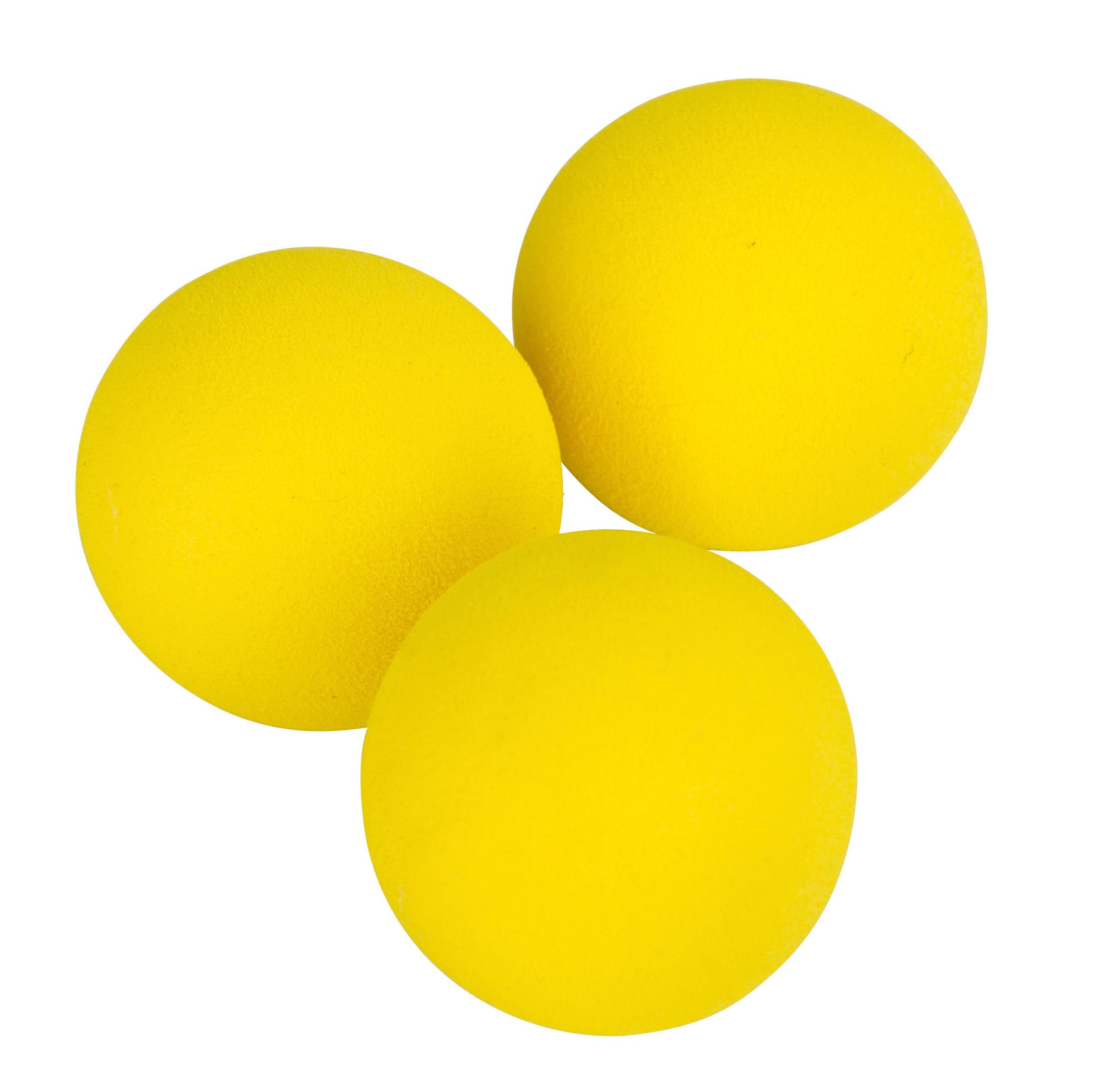 kerbl-pet-schaumstoffball-4-5-cm-gelb-3-st-ck image 1