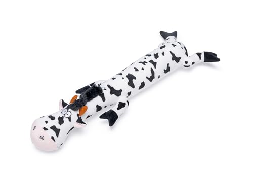 karlie-funny-kuh-hundespielzeug-pl-sch-schwarz-wei-55x20x7-cm image 3