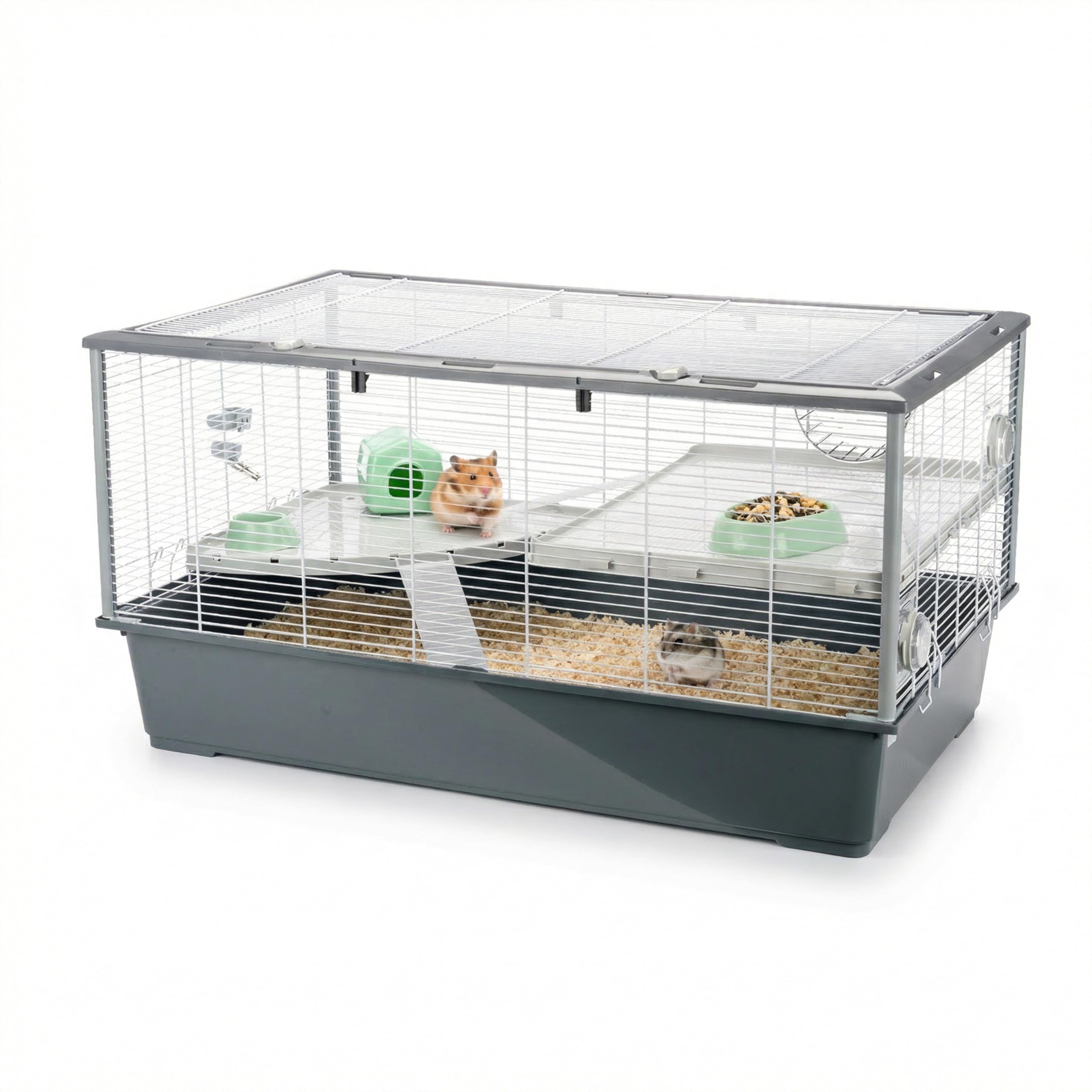 ferplast-criceti-100-hamsterk-fig-95x57xh-50-cm-3-etagen-mit-zubeh-r image 1