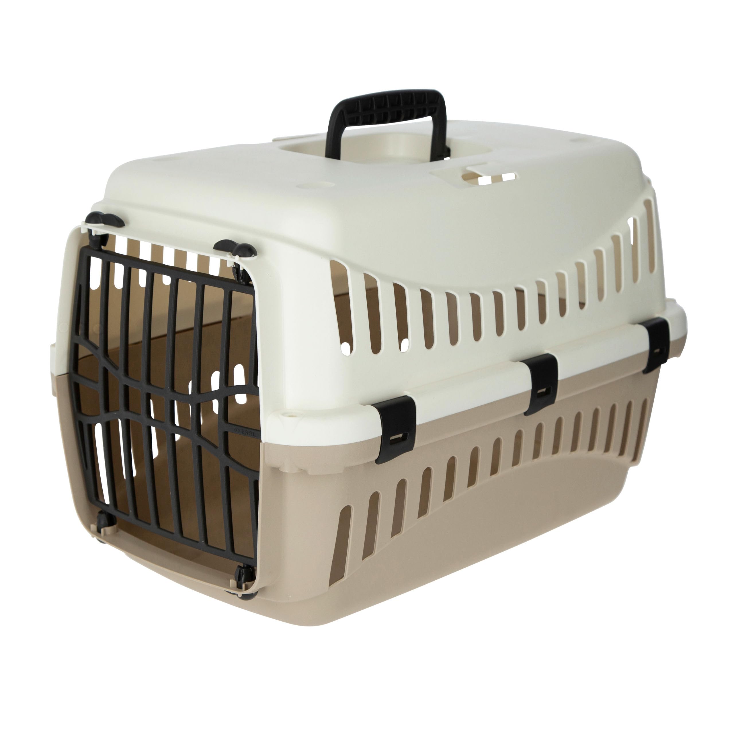 kerbl-pet-transportbox-expedion-honey-schwarz-45-x-30-x-30-cm-bis-10-kg image 7