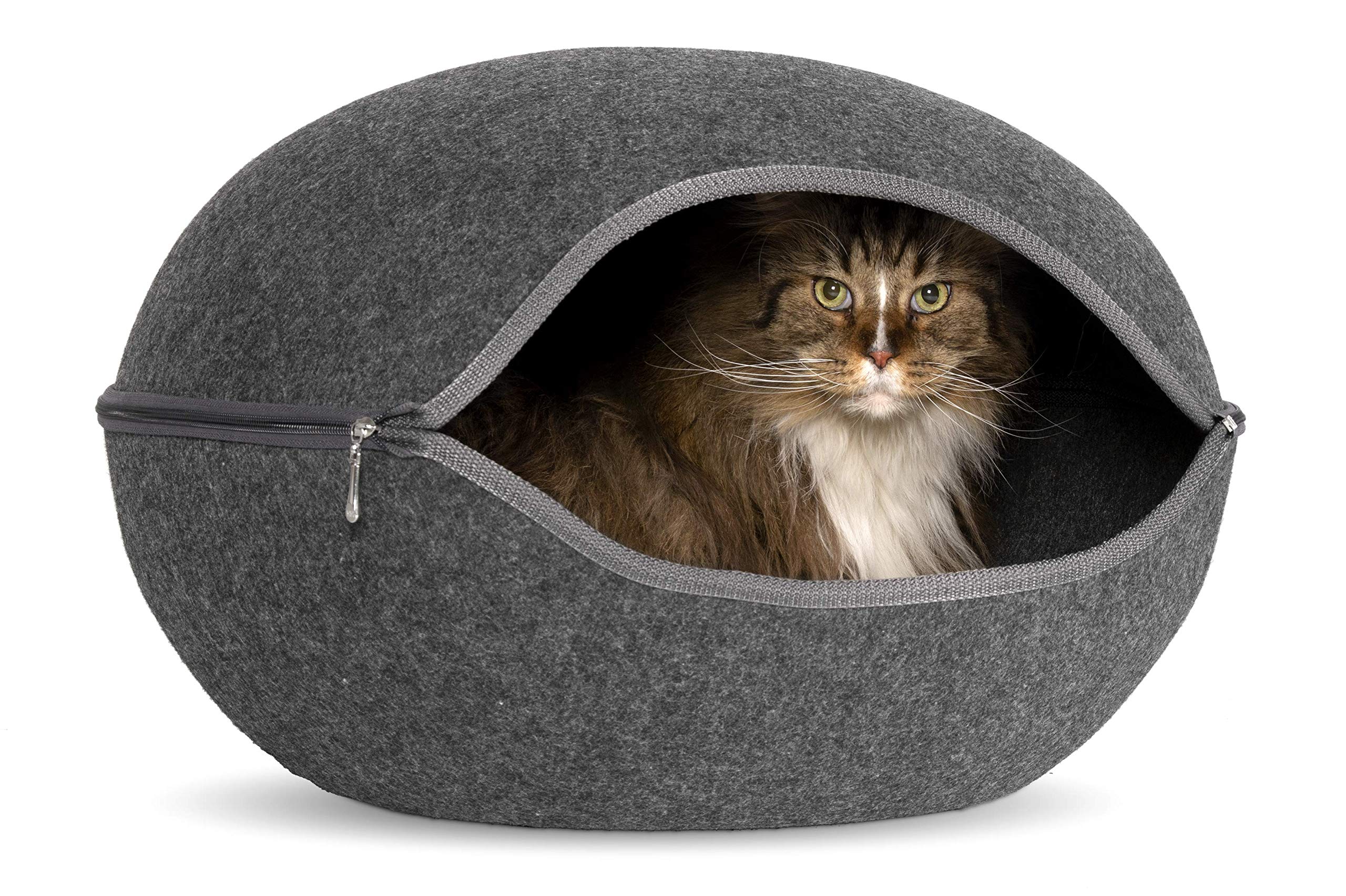 karlie-innu-katzeniglu-filz-grau-60-x-57-x-41-cm image 2