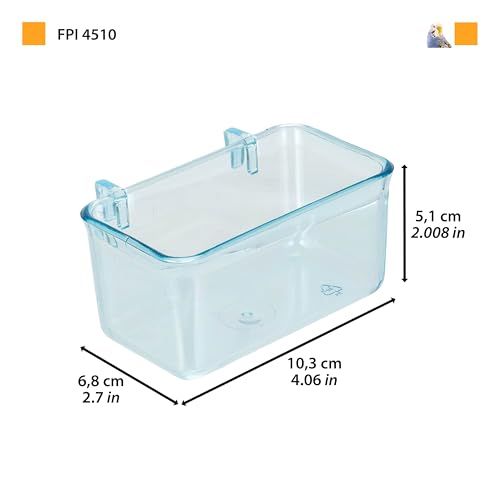 ferplast-fpi-4510-sittich-futterspender-transparent-10-3-x-6-8-x-5-1-cm image 8