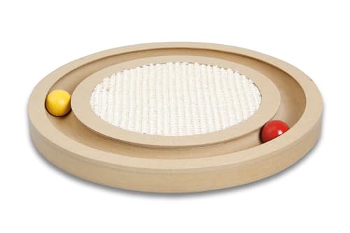 karlie-infinity-kratzspielzeug-f-r-katzen-h-2-5-cm-29-cm-mit-kugelbahn image 6