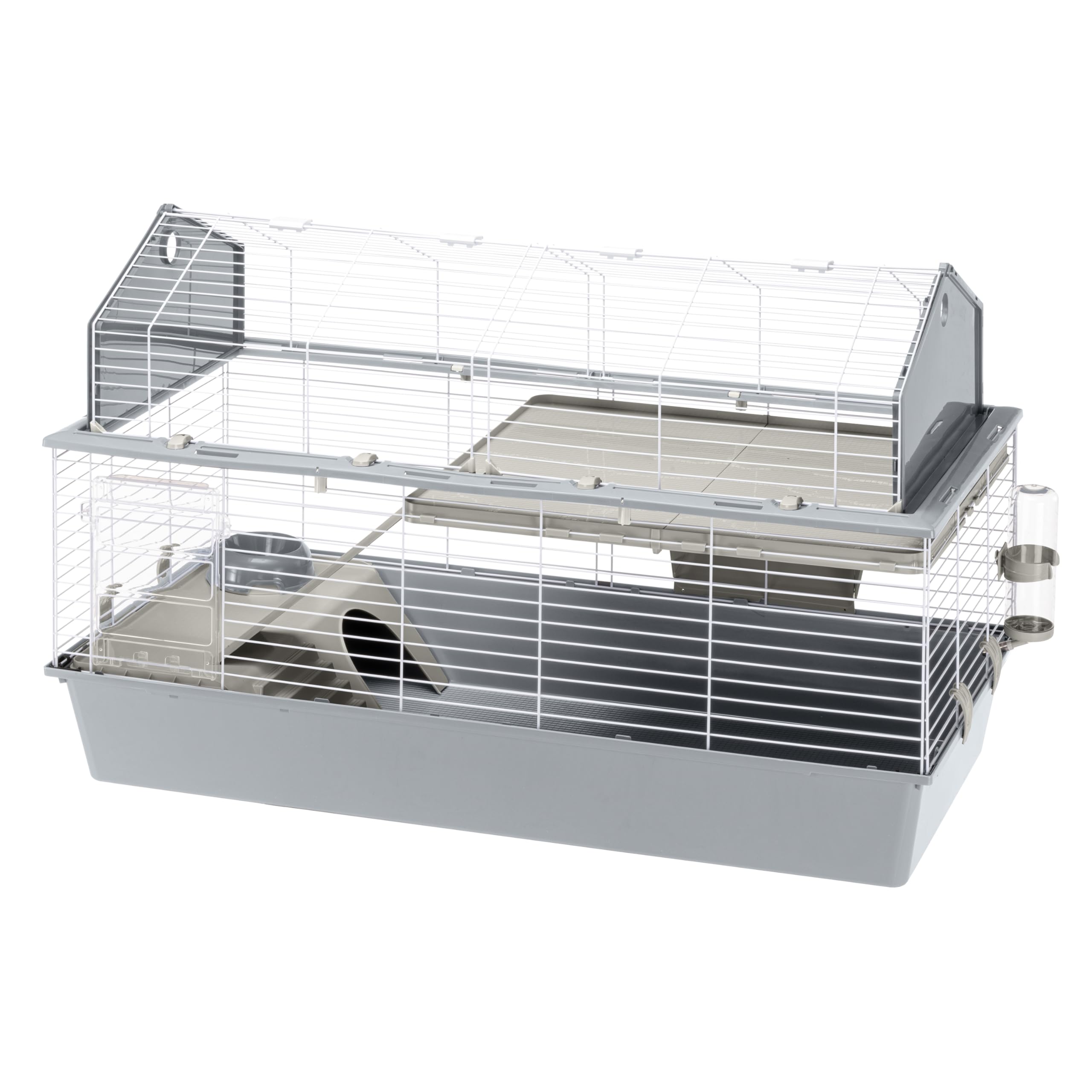 ferplast-barn-120-kleintierk-fig-119-x-58-x-h-77-cm-2-ebenen-mit-zubeh-r image 5