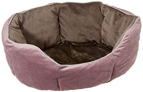 ferplast-queen-45-hundesofa-katzenbett-aus-samt-44-x-40-x-h-16-cm-rosa image 5