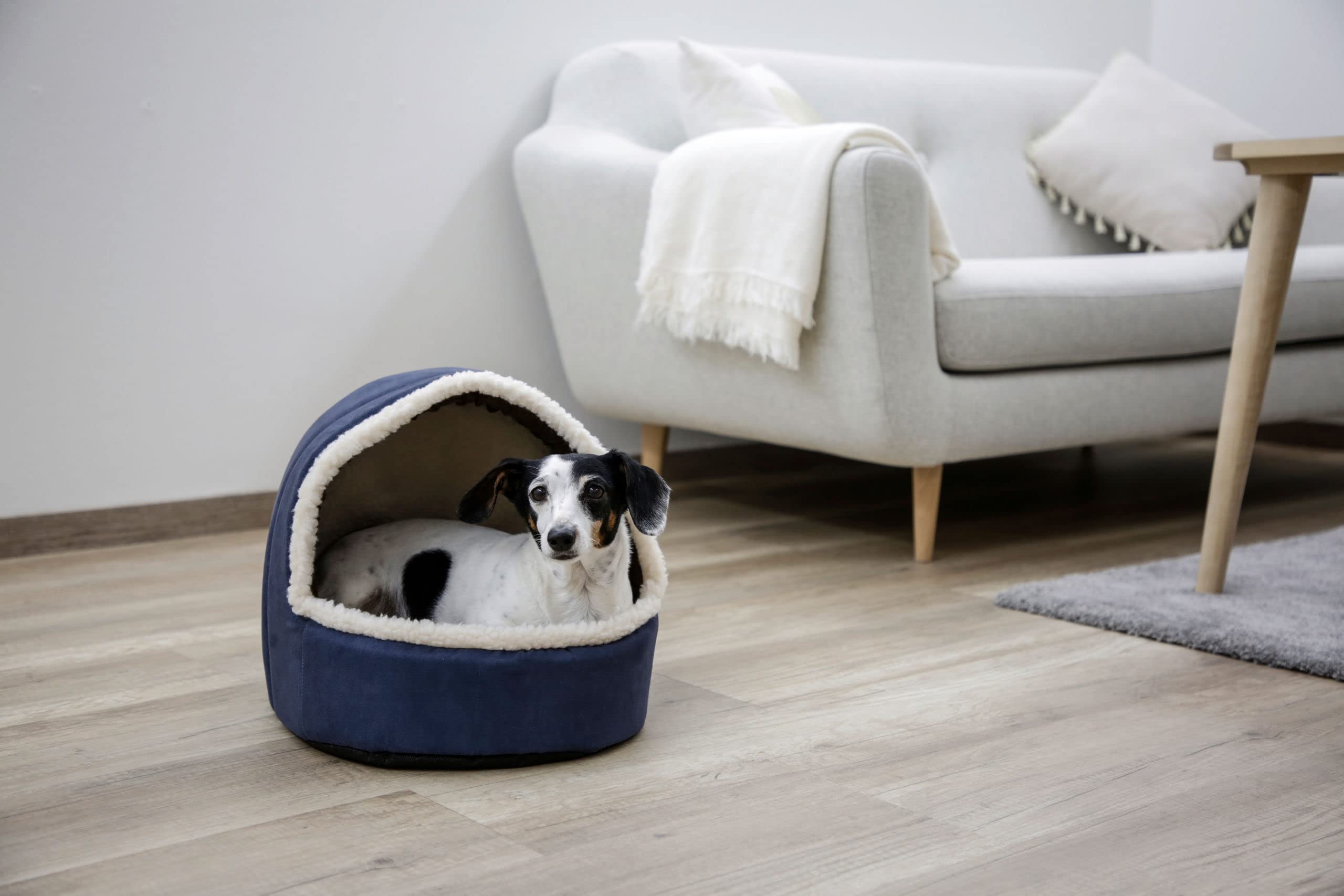 kerbl-pet-kuschelh-hle-angi-blau-35x33x32-cm image 4