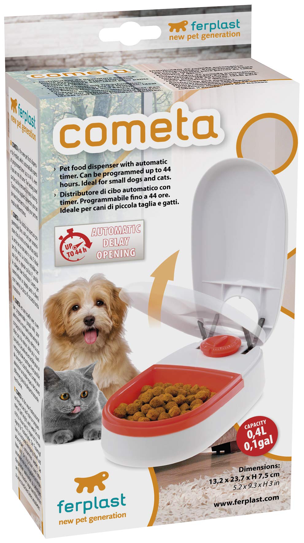 ferplast-cometa-futterautomat-f-r-hunde-und-katzen-0-4-l-napf-mit-timer-rutschfe image 7