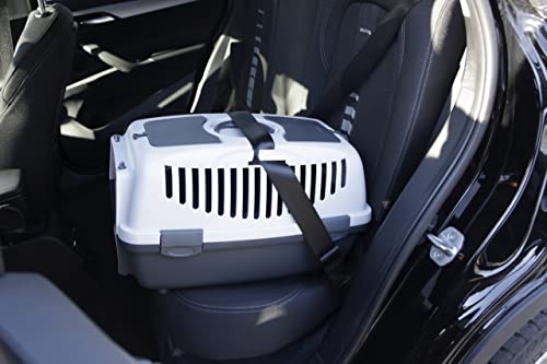 kerbl-gulliver-transportbox-55-x-36-x-35-cm-f-r-katzen-und-kleintiere-hellgrau-d image 6