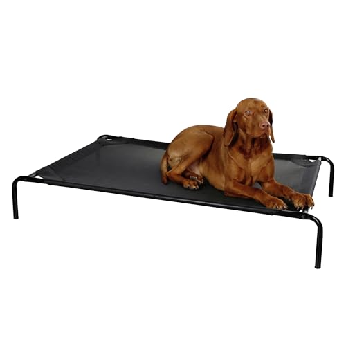 kerbl-pet-hundeliege-vacation-schwarz-107-x-65-x-20-cm-erh-htes-hundebett image 6