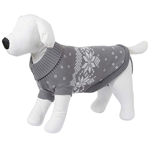 kerbl-pet-pullover-lillehammer-grau-wei-25-cm-hundemantel image 4