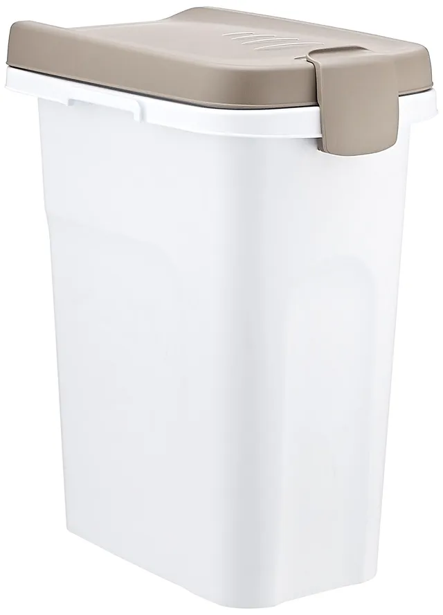 kerbl-pet-luftdichter-futterbeh-lter-braun-wei-33-x-22-x-41-cm image 1