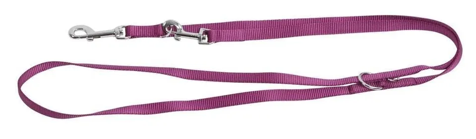 kerbl-pet-miami-f-hrleine-3-fach-verstellbar-200-x-1-5-cm-lila image 1