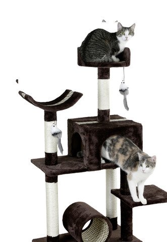 kerbl-pet-kratzbaum-safari-big-dunkelbraun-60-x-36-x-122-cm-kratzbaum image 6