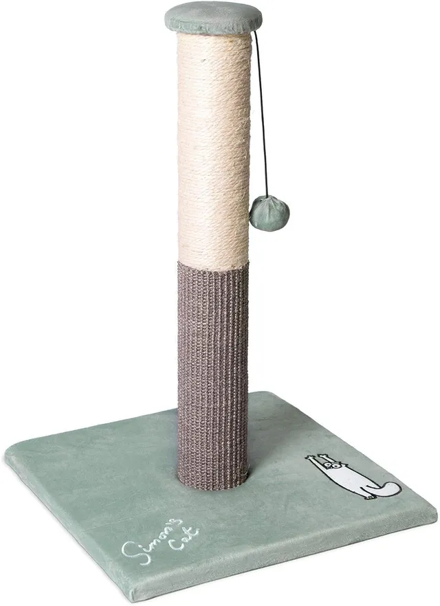 karlie-simon-s-cat-kratzpfosten-40-x-40-x-60-cm-mit-spielball image 1