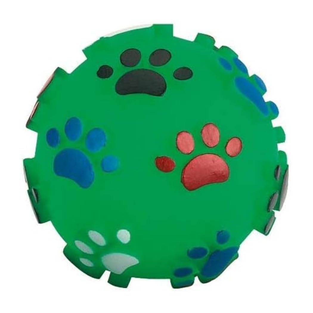 kerbl-pet-vinyl-pfotenball-hundespielzeug-7-cm-mit-squeaker image 1