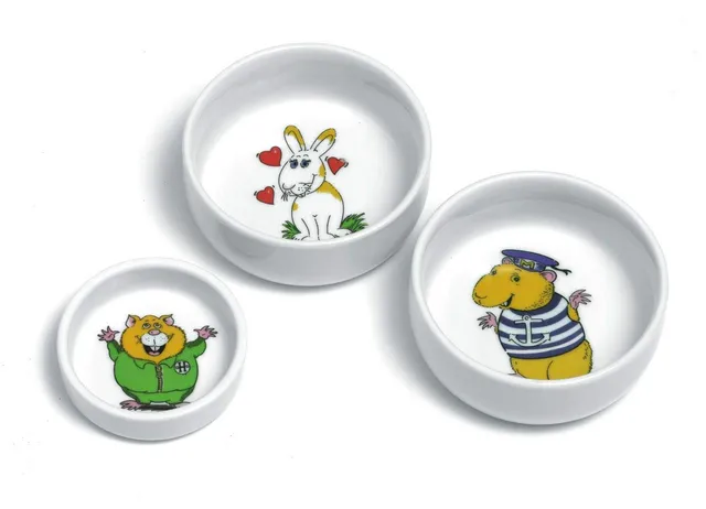karlie-flamingo-44085-keramik-napf-f-r-nager-300-ml-11-cm-motiv-meerschweinchen image 1