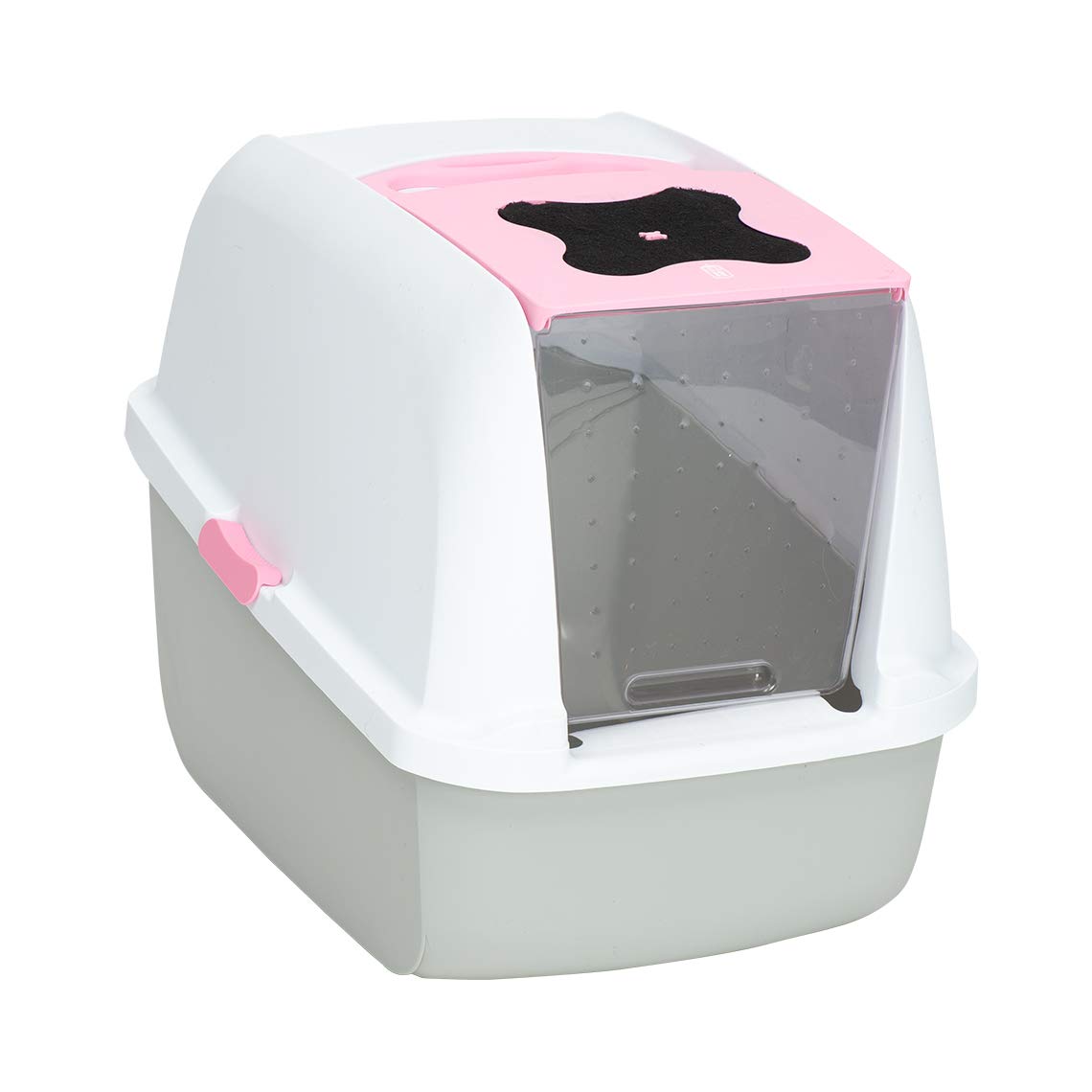 catit-jumbo-katzentoilette-mit-abdeckung-wei-grau-haubentoilette-mit-t-r-und-fil image 7