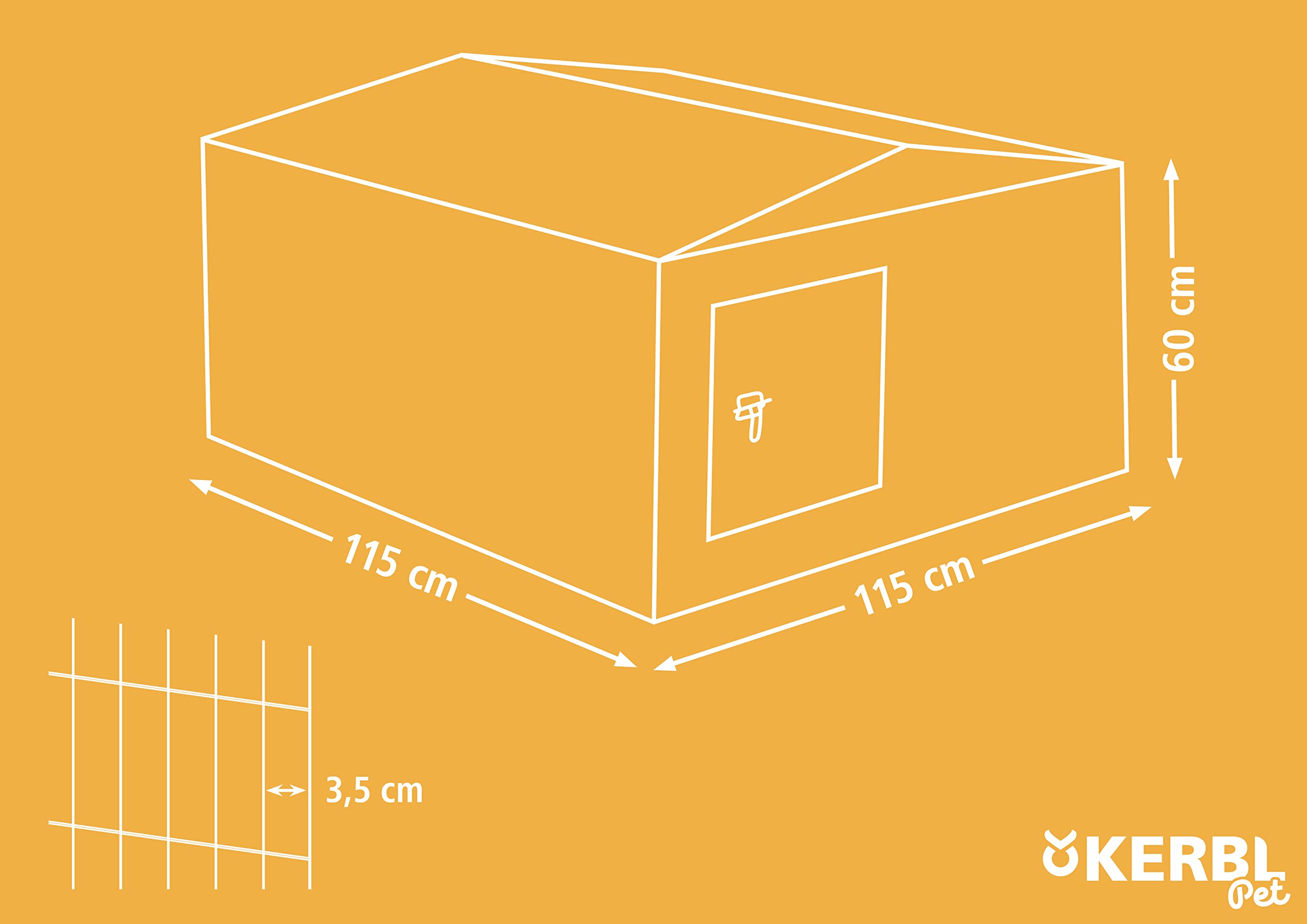 kerbl-82845-freilaufgehege-easy-115-x-115-x-h-60-cm-f-r-kaninchen image 3