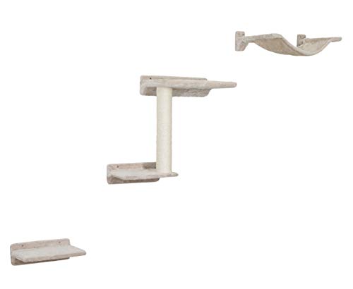 kerbl-pet-kletterwand-zugspitze-5-teilig-beige-bis-10-kg image 6