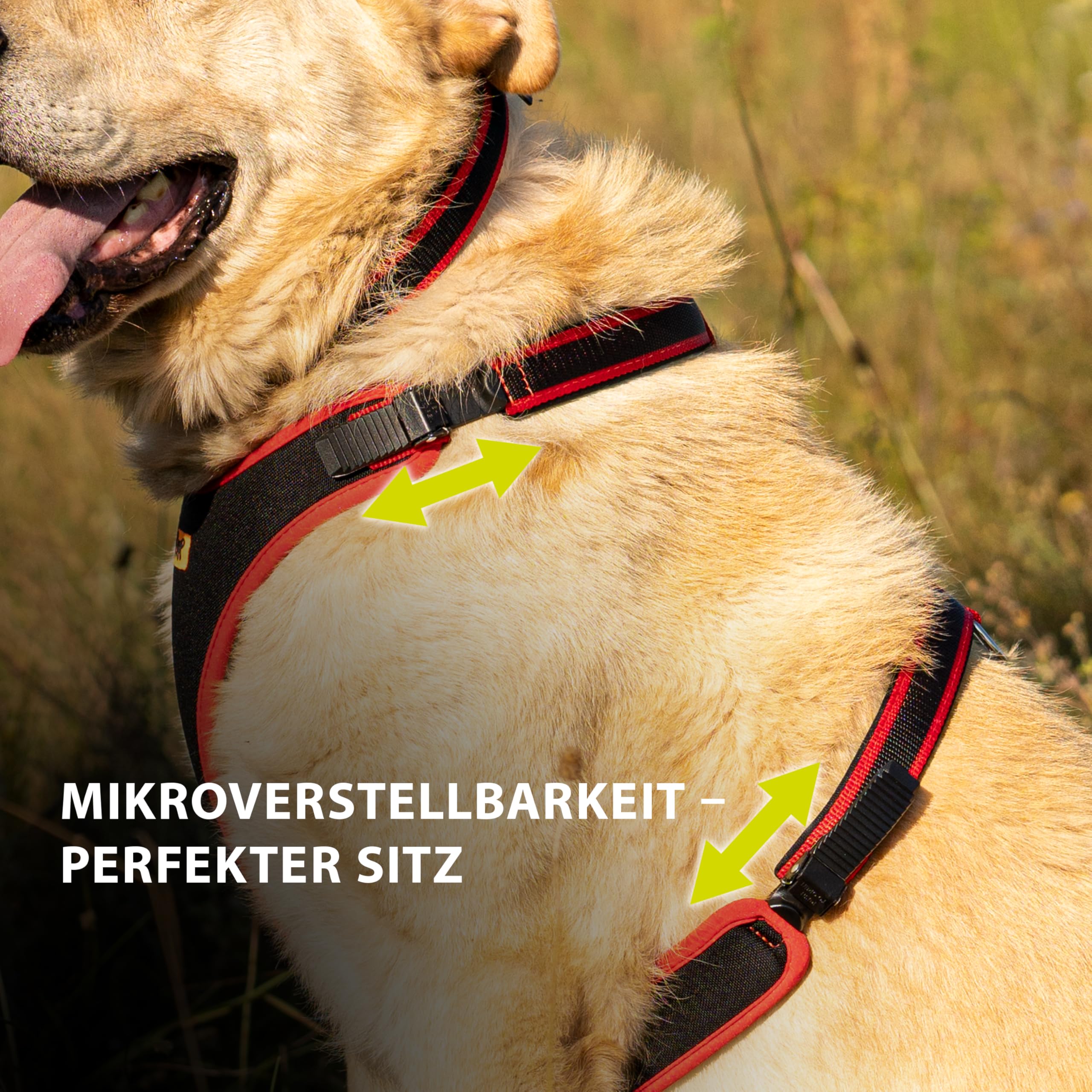 ferplast-ergocomfort-hundegeschirr-xs-rot-f-r-kleine-hunde-bis-15-kg image 4
