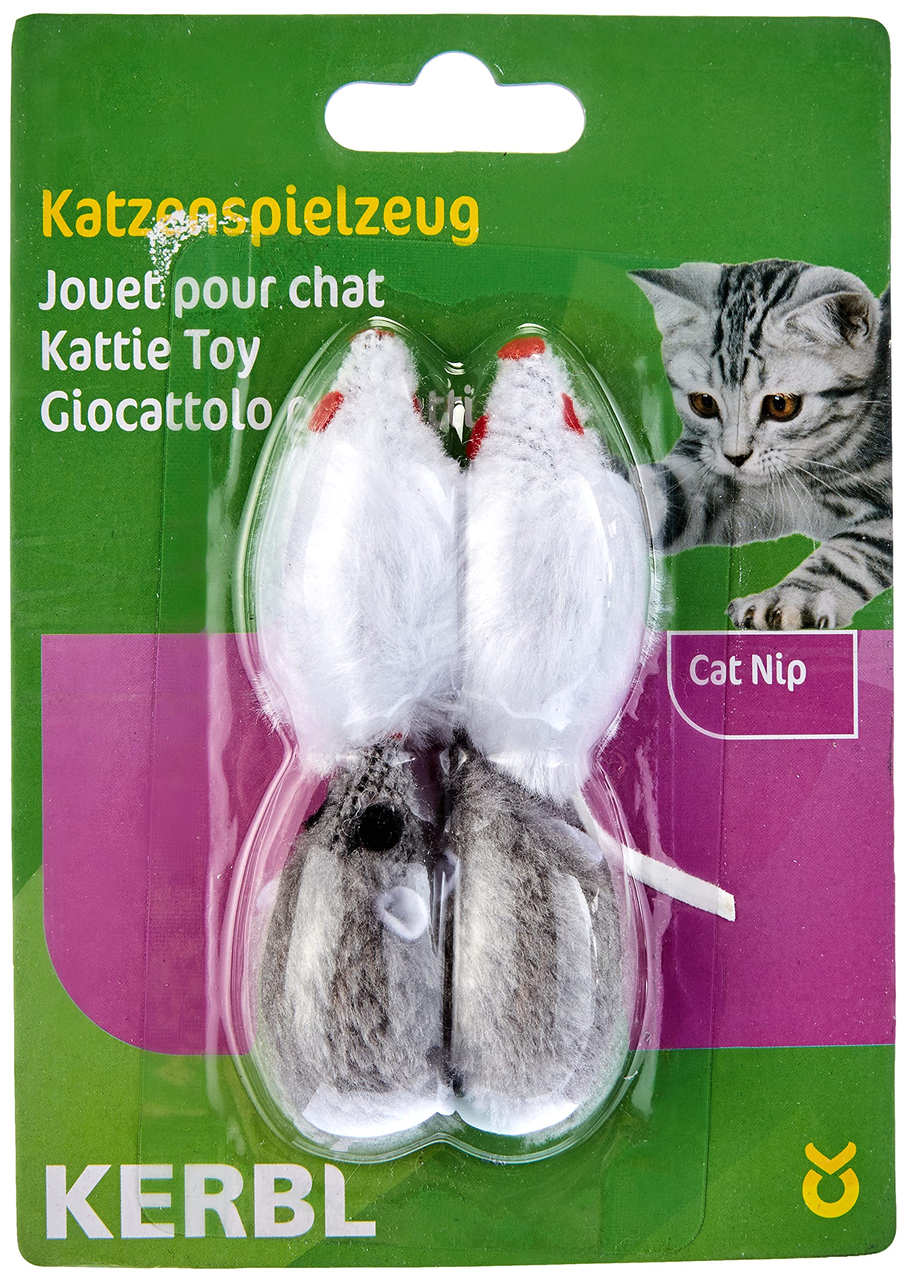 kerbl-pet-maus-grau-wei-katzenspielzeug-5-cm-4er-beutel image 5